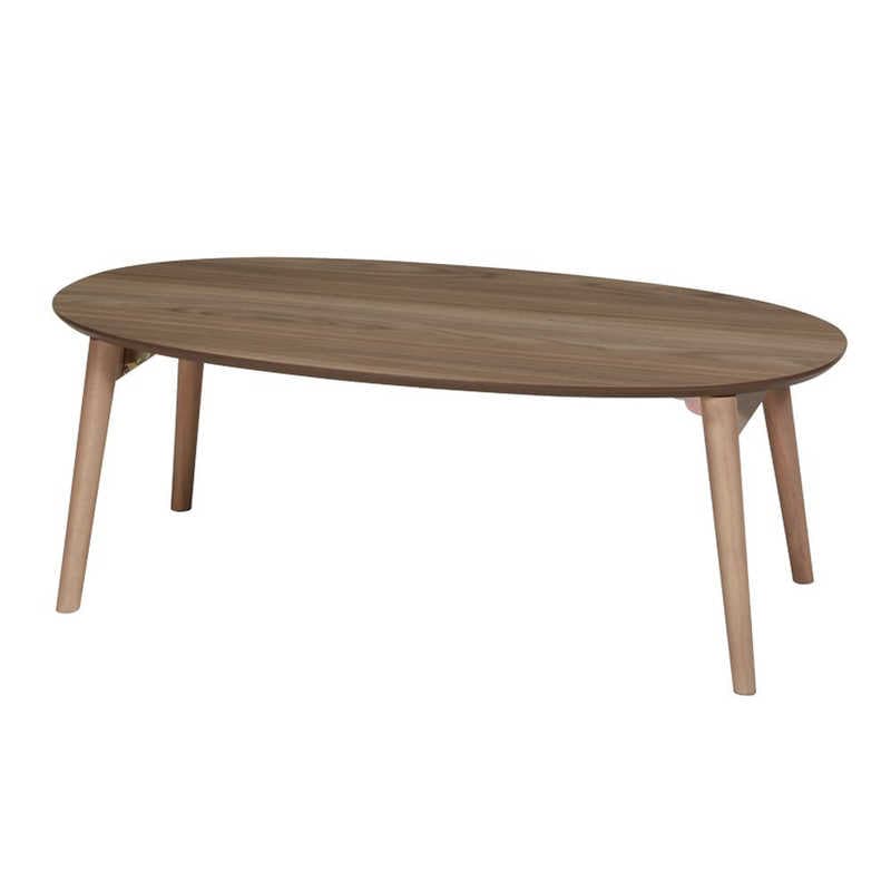 永井興産　CALM-200カームテーブル(オーバル)BR　CALM200