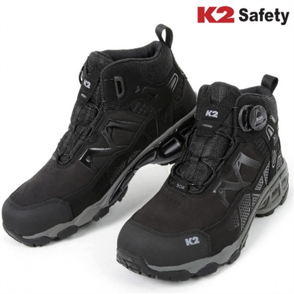 (K2 セーフティ) K2 セーフティミラクル 6インチワークシューズ SC619001 ボアダイヤルフィールドシューズ