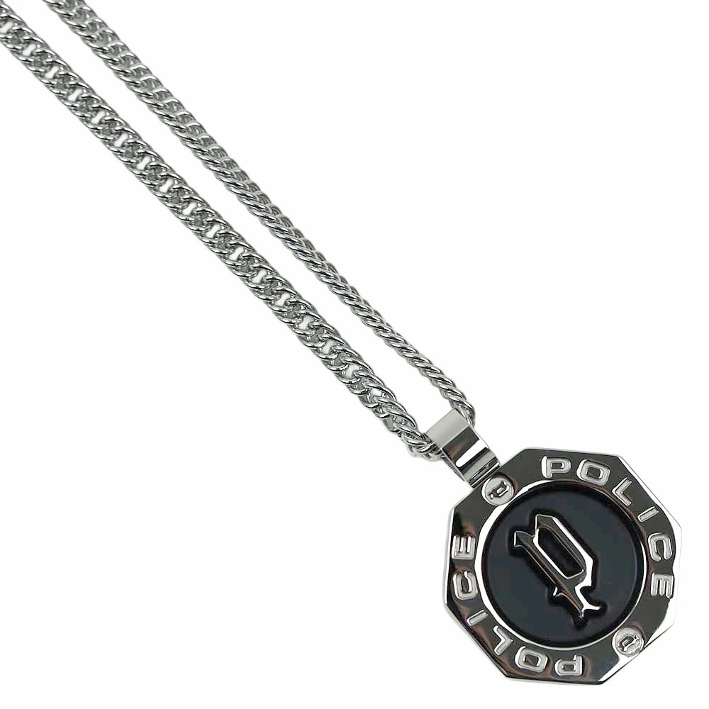 [訳ありアウトレット(箱に難あり)] ポリス ネックレス ペンダント メンズ シルバー ステンレス アクセサリー POLICE PEJGN2102508