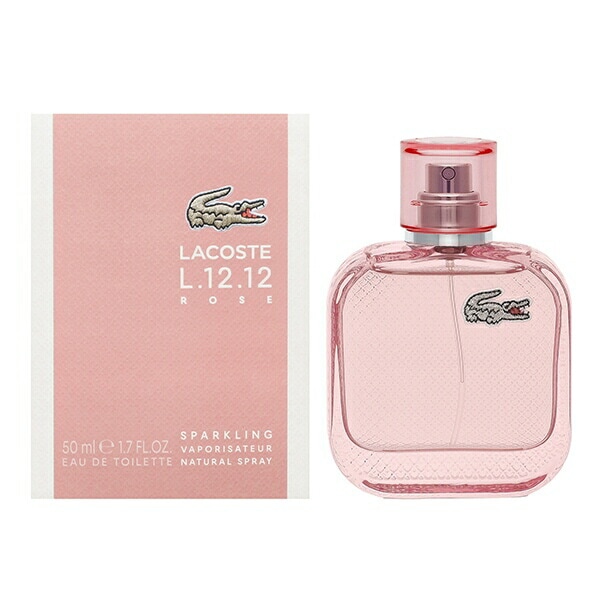 オーデ ラコステ L.12.12 ローズ スパークリング EDT SP 50ml