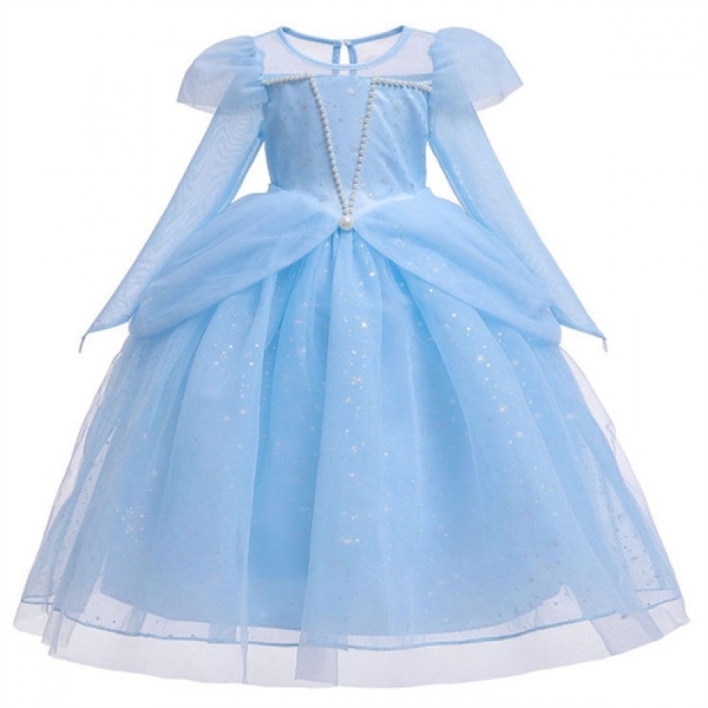 ロラネ ハロウィン ベビー ブループリンセスドレス