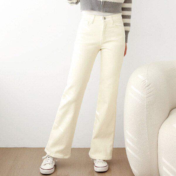 (PT)ボンディングワイドフレアパンツ183番 冬 女性