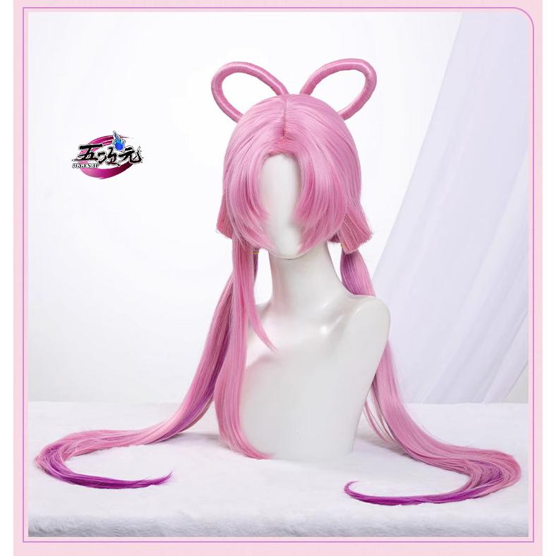 レディース ウィッグ イベント用品 コスプレ パーティー ハロウィン　崩壊スターレイル コスプレ　崩スタ　符玄　ふげん　ウィッグ