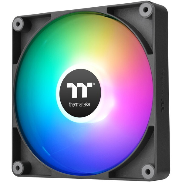 Thermaltake CL-F174-PL14SW-A ブラック CT140 Reverse ARGB Sync PC Cooling Fan 2 Pack ケースファン