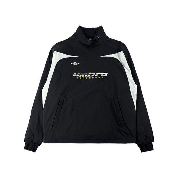 WARM+ ブラッシュドメッシュフットボールハイネックピステ UP421SWTO2