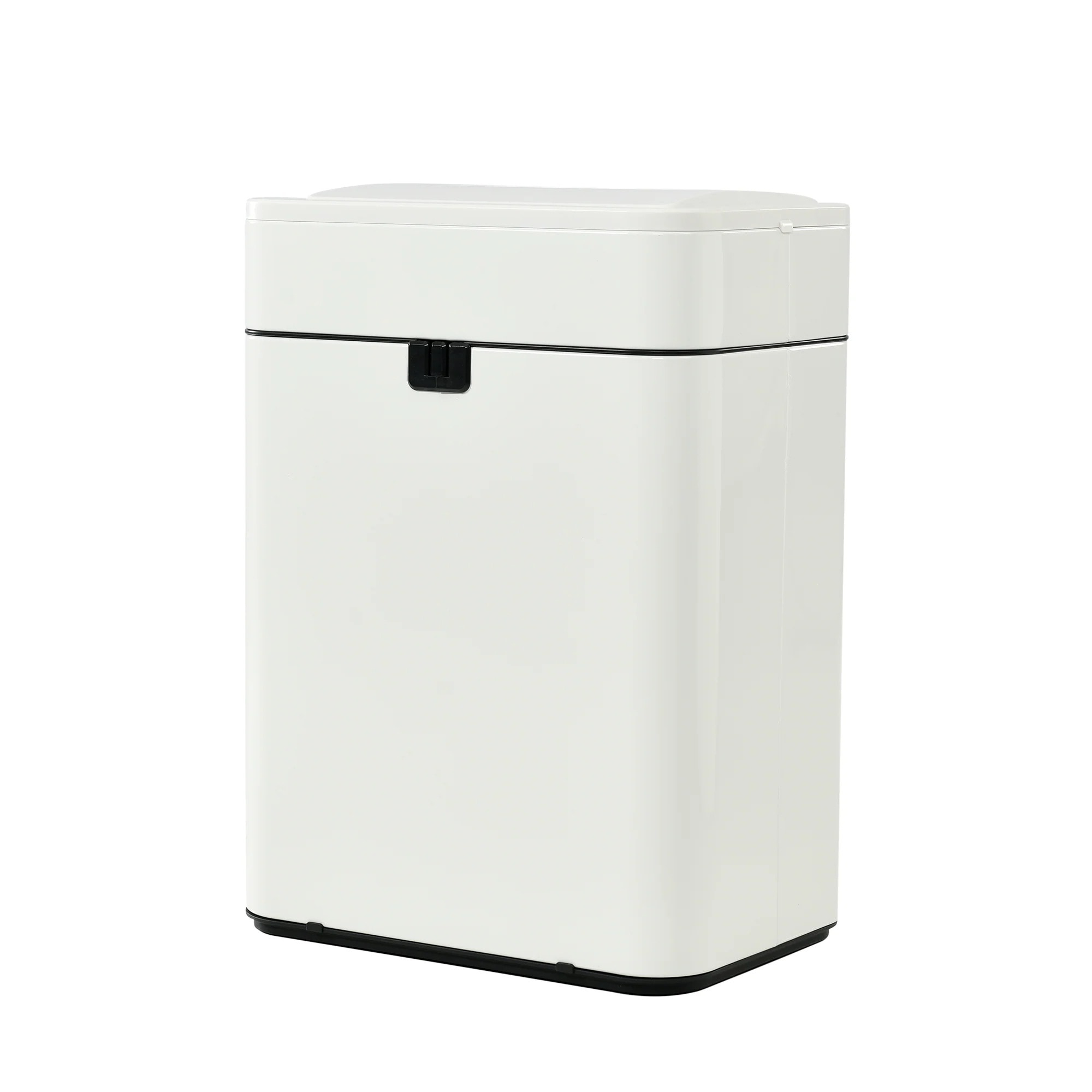 【国内入荷済】【新品登場】センサー式ゴミ箱 上向き 自動開閉ゴミ箱 50L ふた付き ダストボックス ホワイト-252