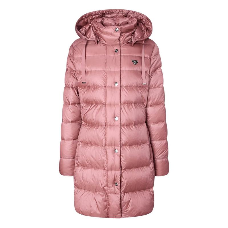 AK Bundang店 ゴルフ 女性 シャイニー グースダウン 軽量 ハーフロング ジャンパー (DNJU5D729P3