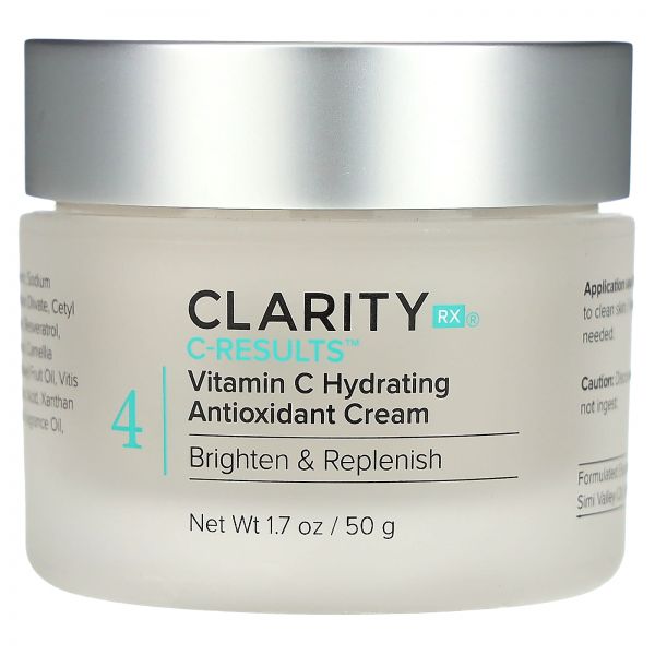 , C-Results, Vitamin C Hydrating Antioxidant Cream, 1.7 oz 50 g