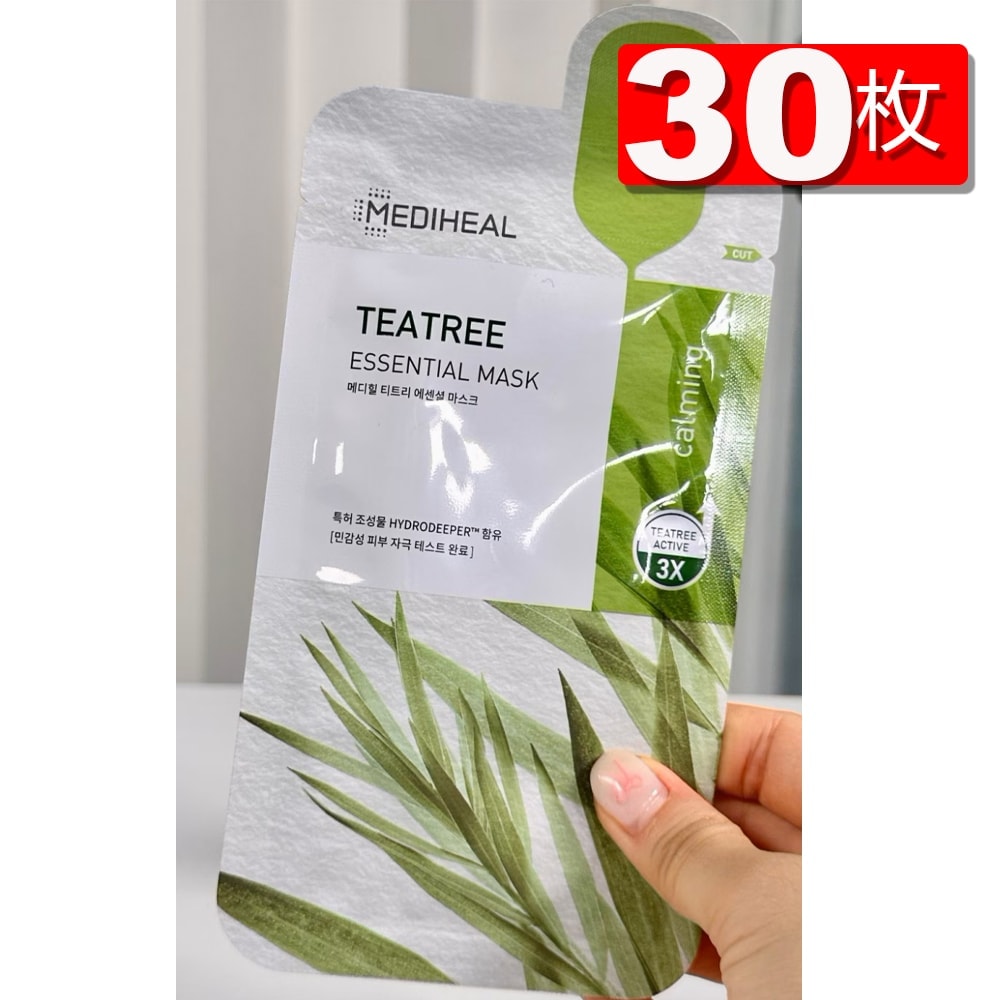 ティーツリーエッセンシャルマスク, 30枚 4,890円