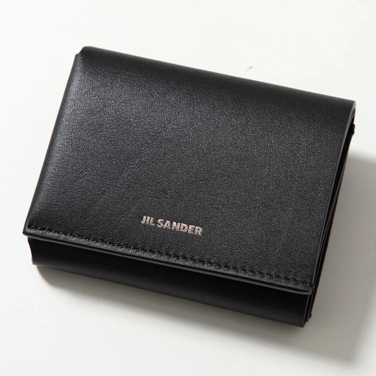 JIL SANDER ジルサンダー 三つ折り財布 J25UI0005 P5995 メンズ レザー ミニ財布 小銭入れあり 001/BLACK