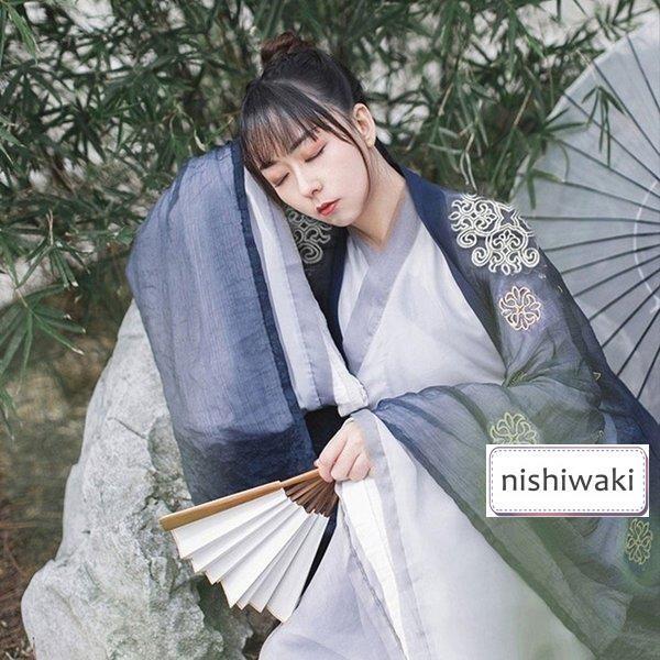 コスプレ 撮影 おしゃれ 2色入 中華服 チャイナ服 ワンピース 漢服仙女 女性 中国古風 ステージ ロングドレス 漢服 唐装漢服 中国古代衣装 チャイナドレス