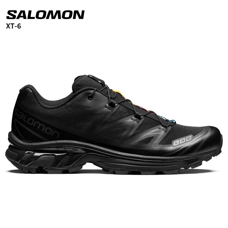 サロモン スポーツ スニーカー SALOMON XT-6 メンズ 男性 シューズ 靴 黒 ブラック