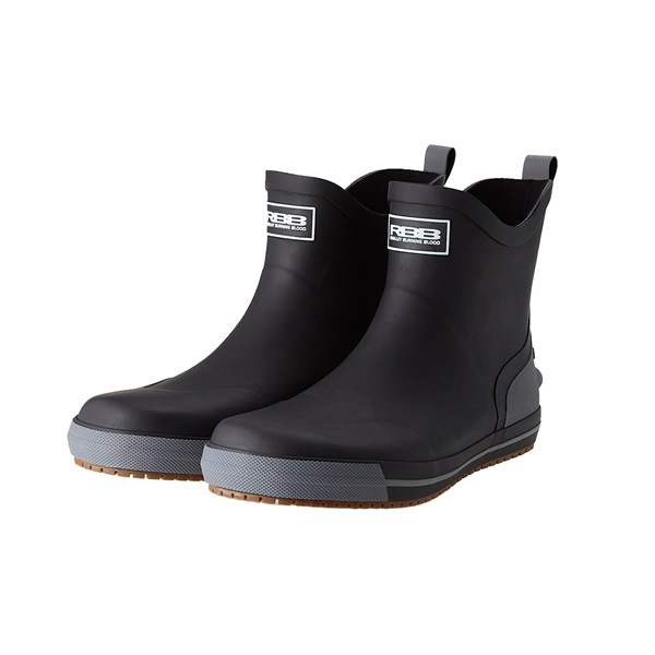 双進 7750 RBBボートゲームブーツ BK×グレー L