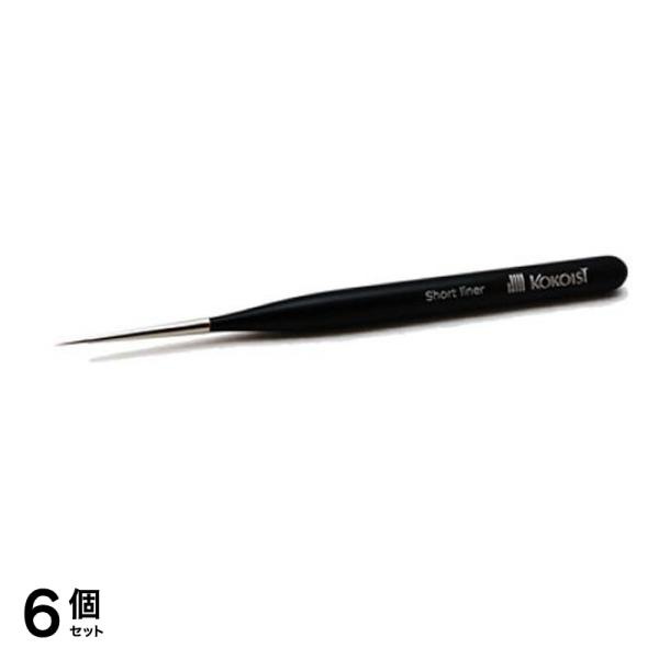 ジェルネイルブラシ 熊野筆 ショートライナー筆 1本入 6個セット 14,458円