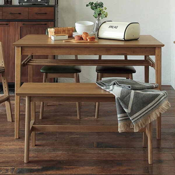 ベンチ 幅100cm Rasic ダイニングベンチ 木製 天然木
