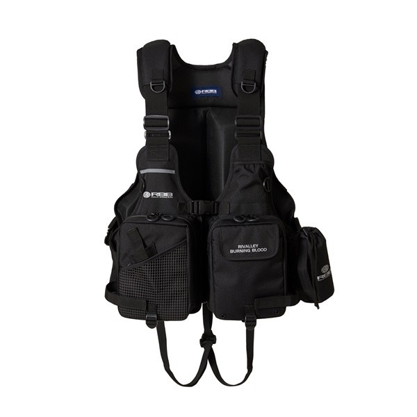 リバレイ ライフジャケット 7761 RBBタイドゲームベストII ブラック フリー