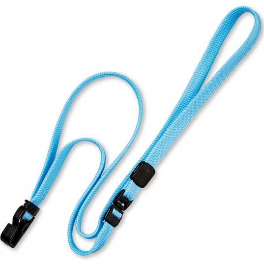 （まとめ買い）オープン工業 ループクリップ 名札クリップ フック式 10本入 ミントブルー NX-26-MBU [x3]