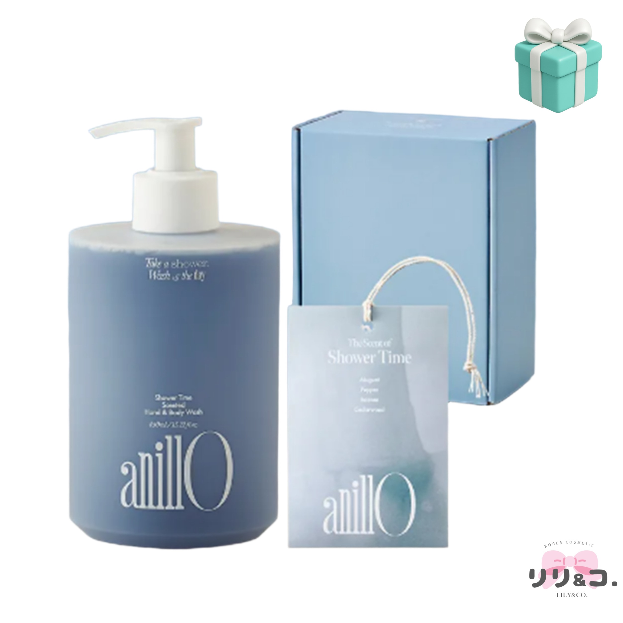 [韓国人気商品] シャワータイム センティッド ハンド＆ボディウォッシュ 450ml ボディケア 敏感肌 香り韓国化粧品 正規品 角質 敏感 保湿 鎮静 低刺激 記念日プレゼント Q10 人気