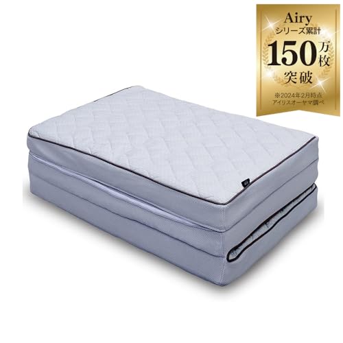 アイリスオーヤマ(IRIS OHYAMA) コットン エアリーマットレス EXTRAボリューム 寝心