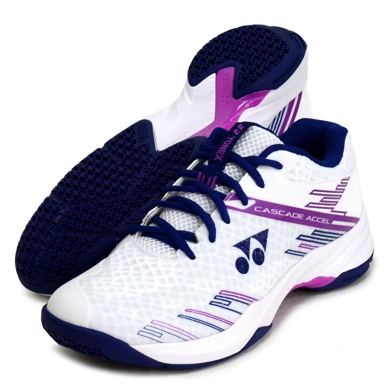 パワークッションカスケードアクセルミッド バドミントンシューズ 24SS (SHBCA1MD-115)