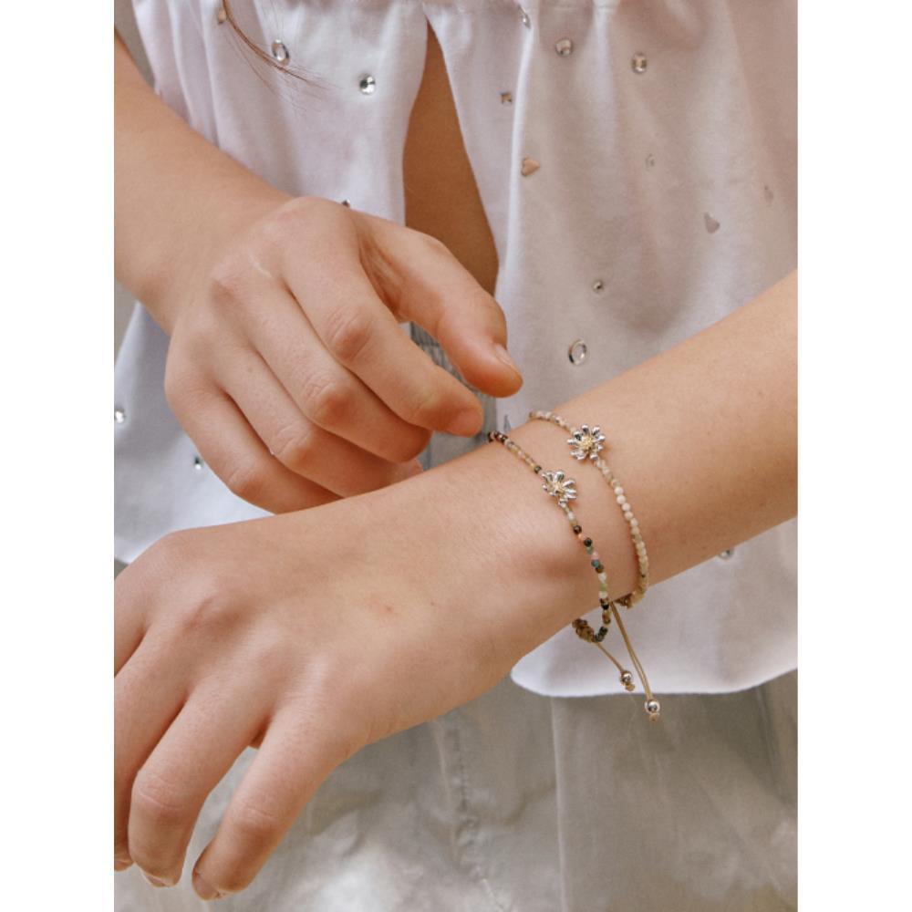 VINTAGE HOLLYWOOD Daisy Gemstone Bracelet VH2435BR005M