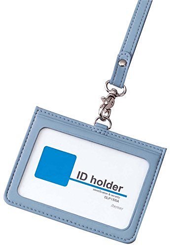 （まとめ買い）イタリアン合皮IDカードケース ブルー GLP155A 00014889 [x3]
