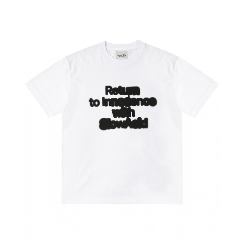 SLOW ACID アンドレキム X スローアシッドイノセンス半袖Tシャツ [ホワイト]