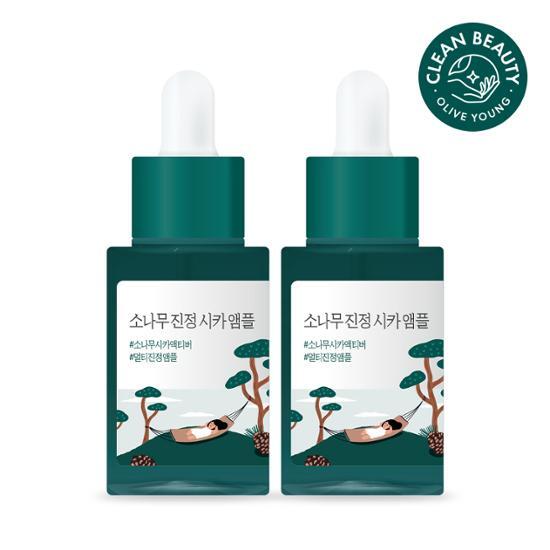 ROUND LAB ラウンドラップ 松 鎮静 シカ アンプル 30ml+30ml