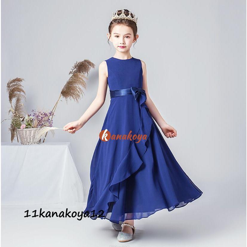子供ドレス ピアノ発表会 ジュニアドレス ふんわりチュール160 150 140演奏会 結婚式 キッズ こども コンクール 子供服 女の子 フォーマル