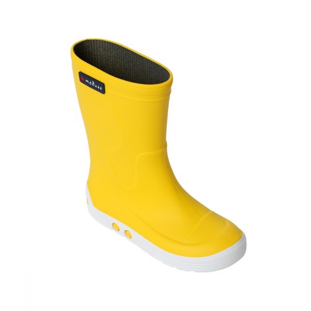 [Tobox] メデューズキッズエアポートレインブーツイエロー MDKCB2TSAP11YEL