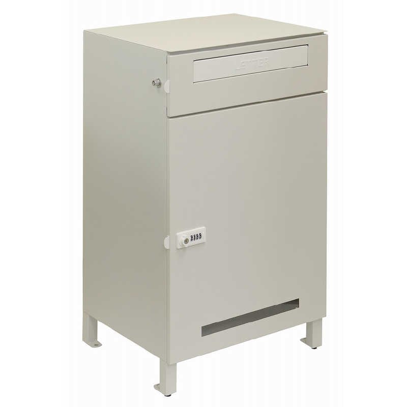 MOJYU　宅配ボックス付ポスト(Estella(エステラ)) グレージュ　PBX039