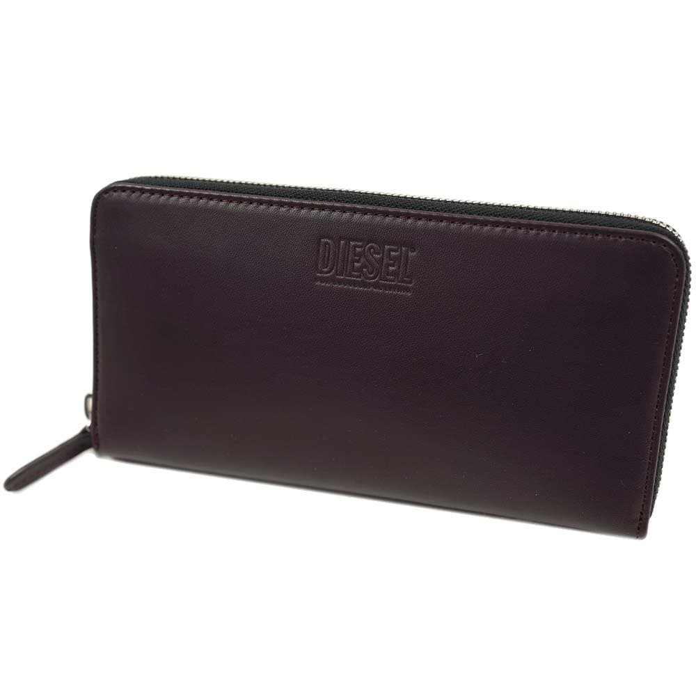 ディーゼル 財布 長財布 メンズ ユニセックス ラウンドファスナー ブラウン DIESEL X07751-PR818-T5081