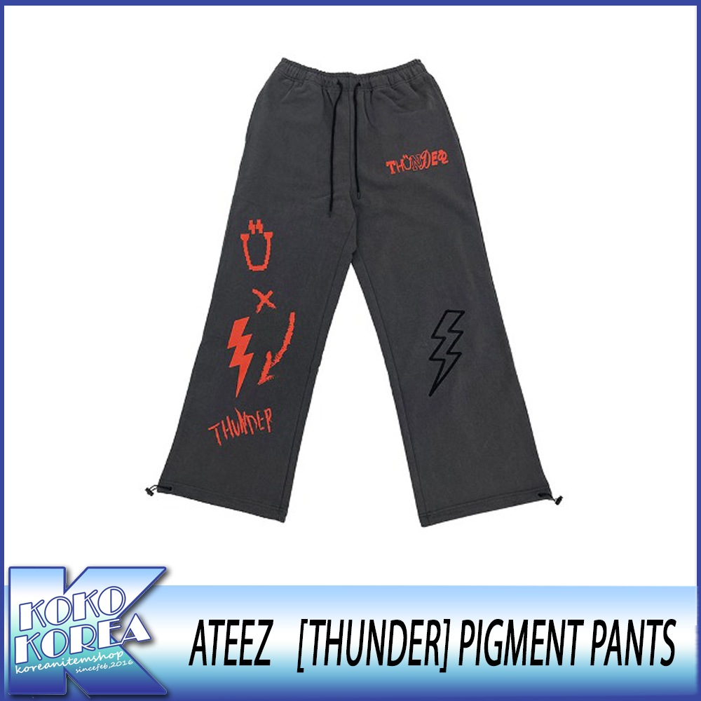 ATEEZ [THUNDER] PIGMENT PANTS 公式グッズ