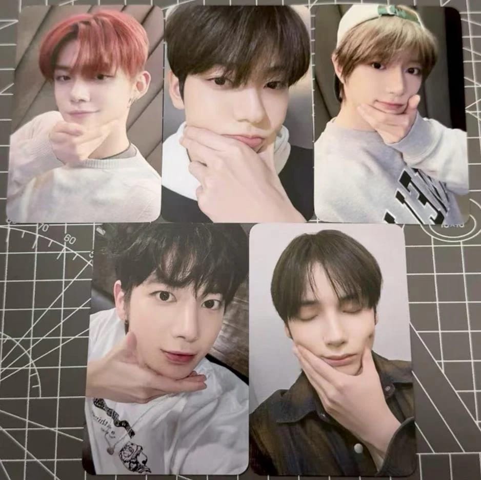 公式 TOMORROW X TOGETHER TXT mini7 dmm1.0 　全員５枚セット