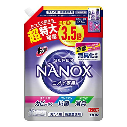 トップ スーパーNANOX ニオイ専用 つめかえ用超特大 3個セット