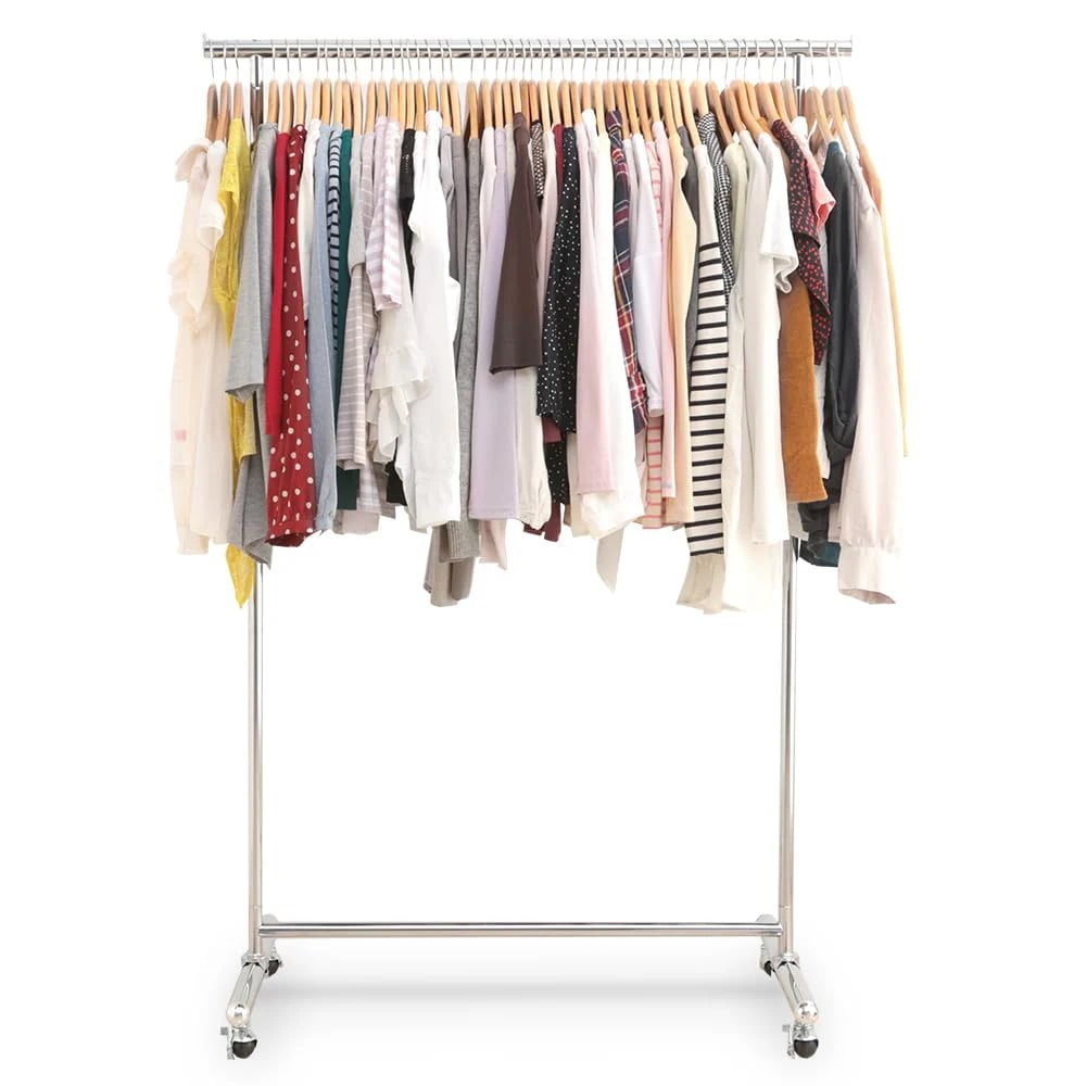 アイリスプラザ ハンガーラック パイプハンガー シングル 幅115.5 耐荷重140kg シルバー CW3001-T5 丈夫 高耐荷重