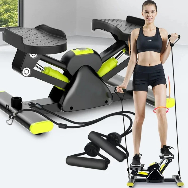 最新の製品 2色ステッパー 筋トレ 体幹 ひねり くびれ ウエスト ダイエット 器具 健康器具 フィットネス トレーニング ステップ台 お腹 ダイエット 室内 運動器具 脂肪燃焼 宅トレ