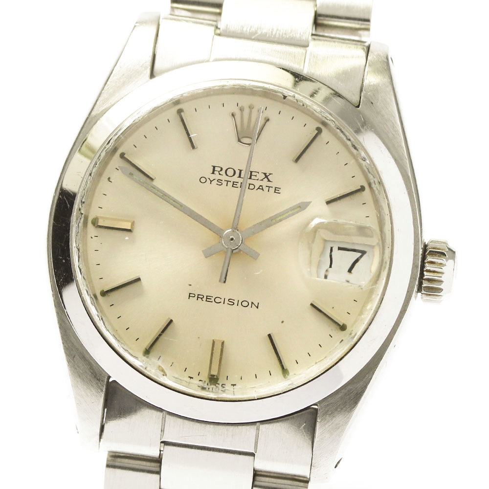 ロレックス ROLEX 6466 オイスター プレシジョン cal.1225 手巻き レディース _782119【ev10】【中古】