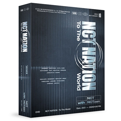 流通特典 [DVD] 2023 NCT CONCERT - NCT NATION : To The World in INCHEON DVD (3disc) 当店特典