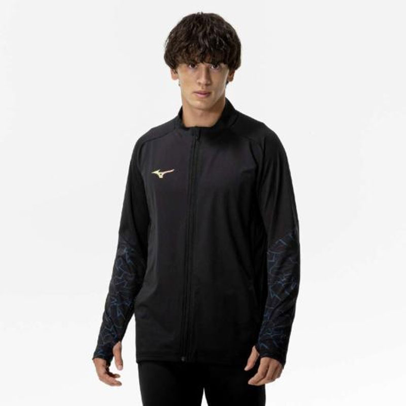 トレーニングトップ フルジップ サッカー/フットサル ウエア ウォームアップ シャツ (P2MCC035)