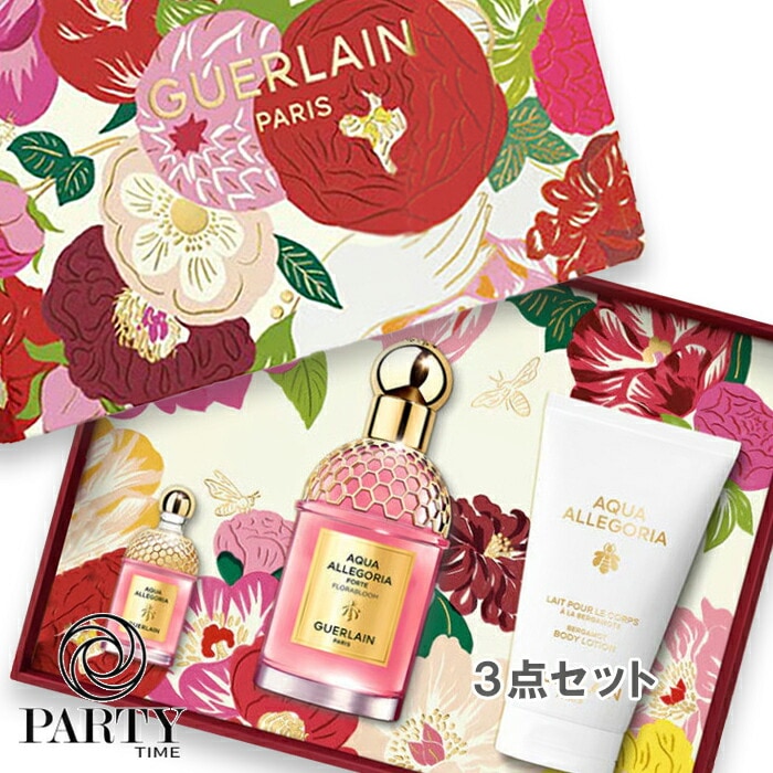 GUERLAIN(ゲラン) 【数量限定】アクア アレゴリア フォルテ フローラブルーム コフレ