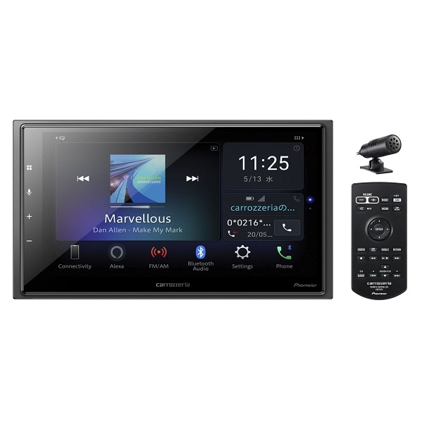 パイオニア 6.8V型ワイドVGA/Bluetooth/USB/チューナー・DSPメインユニット DMHSZ700