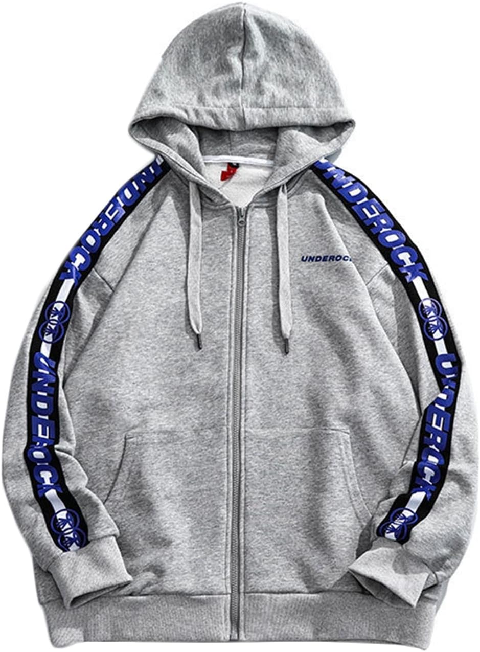 パーカー トレーナー 男性用 ジャケット 春秋 切り替え フード付き ジップアップ 長袖 カジュアル シンプル クール 体型パカー 肌触りがいい 柔らかい 流行し 通気 ストレッチ スポーツウェア ア