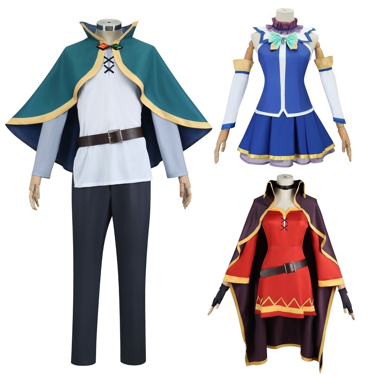 【一部分3日出荷】コスプレ 仮装素敌な世界に祝福を捧げるcos服アクアコスプレ衣装学园ユニフォームセカンド イベント用品