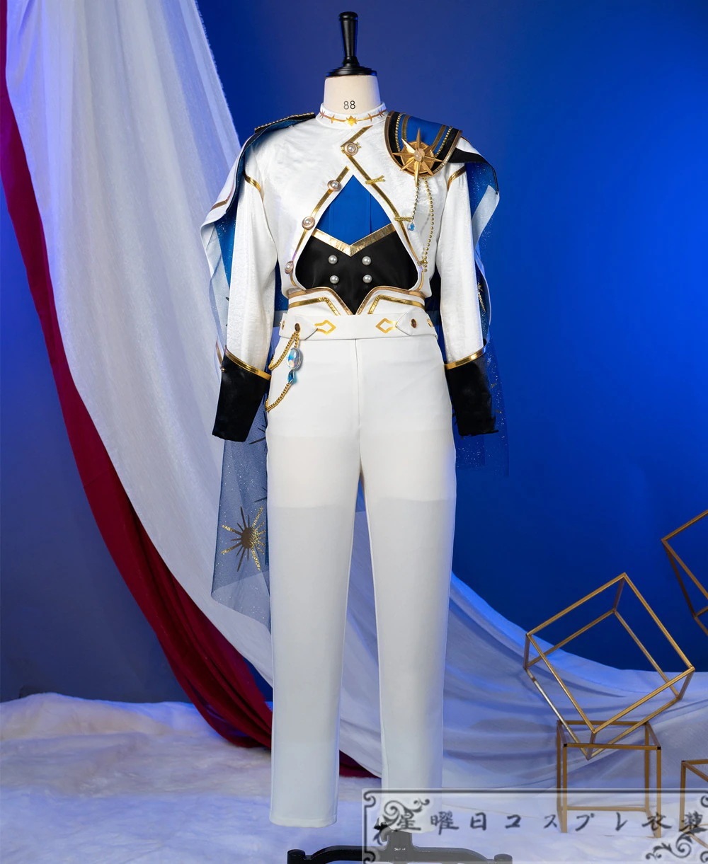 ES あんさんぶるスターズ Reverb水平線を渡るステラマリス MV衣装 ステラマリス衣装 深海奏汰 南雲鉄虎 守沢千秋 高峯翠 仙石忍 コスプレ衣装 コスチューム ハロウィン 変装 仮装