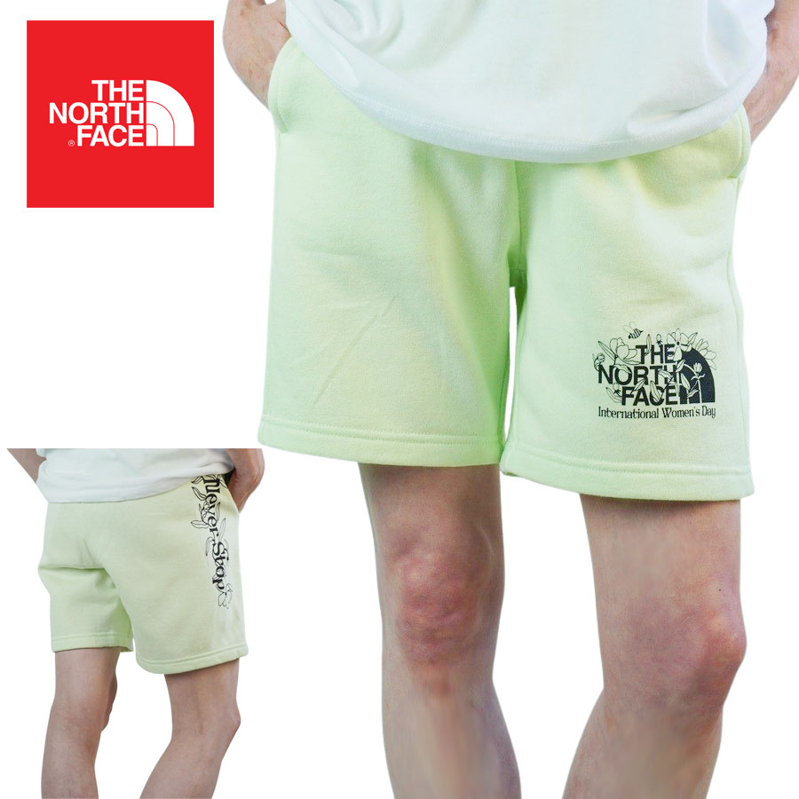 レディース パンツノースフェイスTHE NORTH FACEW IWD FLEECE SHORTSウィメンズ フリース ショーツIWD LIME(ライ
