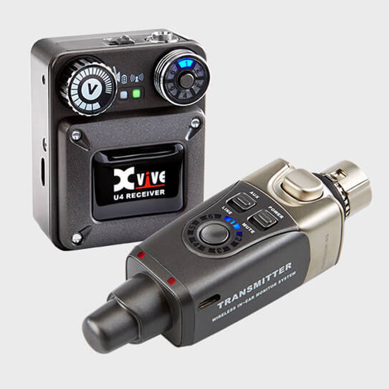 XVIVEシリーズ XV-U4 インイヤーモニター ワイヤレス システム デジタル ワイヤレス インイヤー モニター 送信機 受信機 充電式