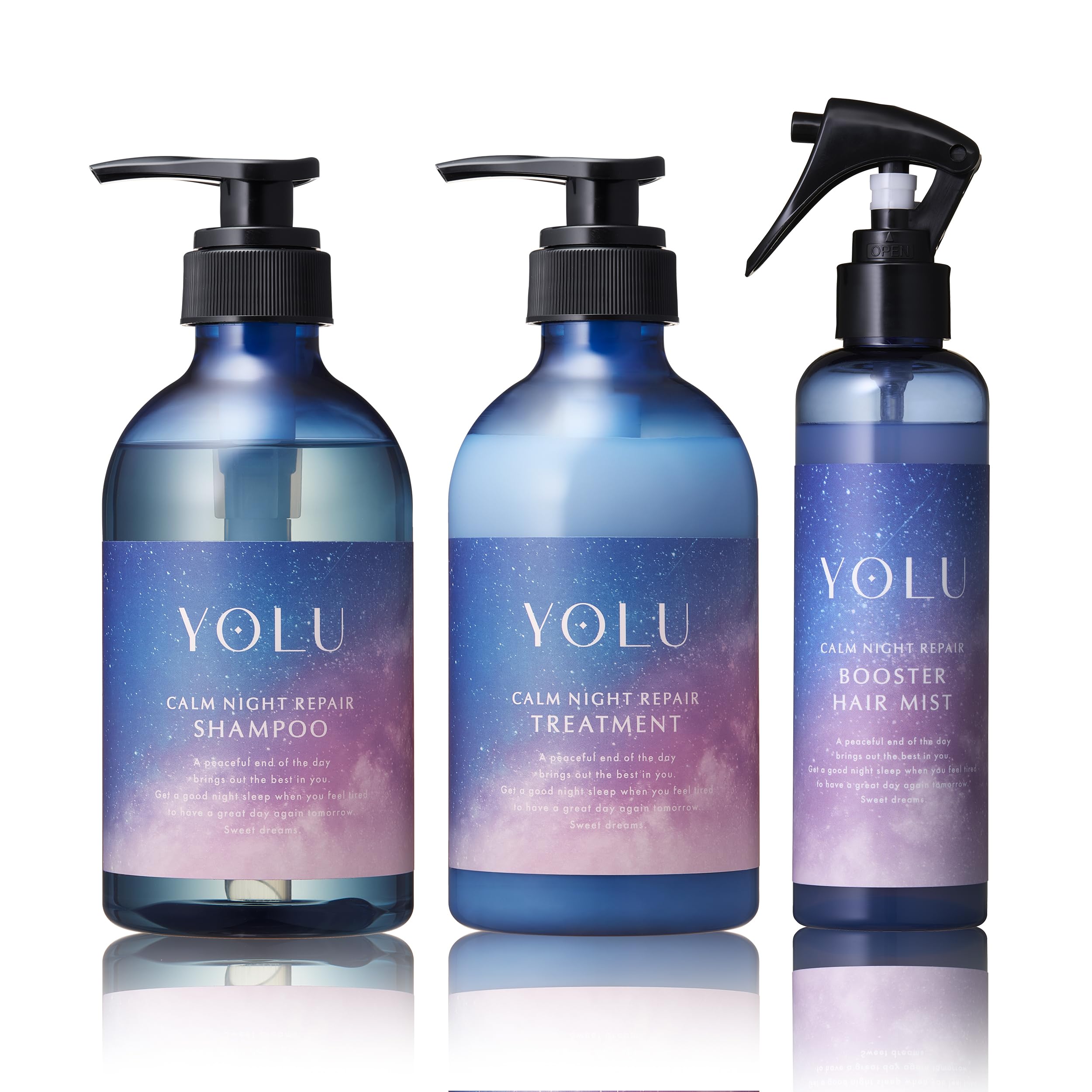 【新モデル】 YOLU ヨル シャンプー トリートメント ヘアミスト 3点 セット カームナイトリペア