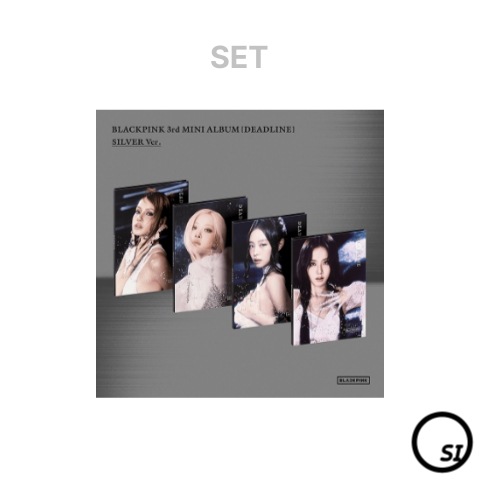 【BLACKPINK】 3rd MINI ALBUM [DEADLINE] SILVER Ver. (Set)