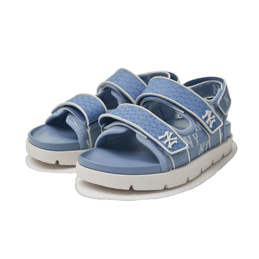ライナ サンダル デニム モノグラム ニューヨークヤンキース 青 Liner Monogram